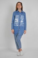 Женская джинсовая рубашка Baccino 637