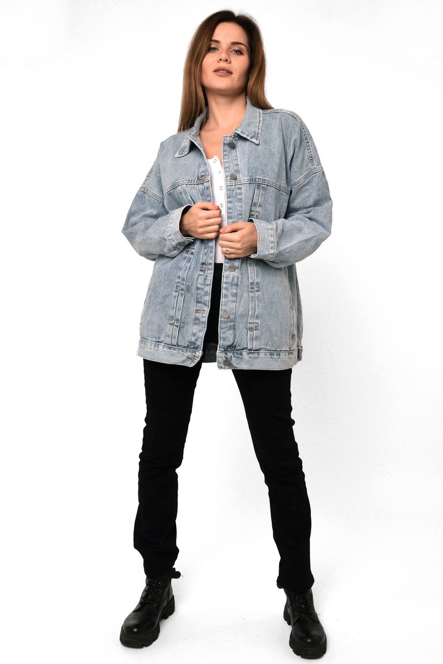 Жакет женский (джинсовка) LRZBS 2108 - фото 1