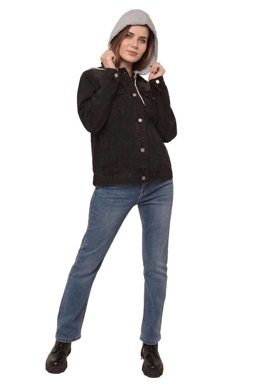 Жакет женский (джинсовка) LRZBS 2156 - фото 4