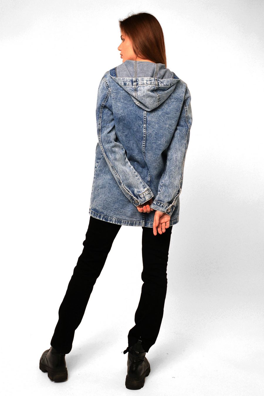 Жакет женский (джинсовка) LRZBS 260 Blue - фото 8