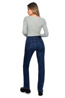 Утепленные женские джинсы V&K A109