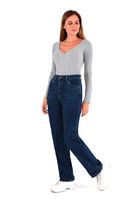 Утепленные женские джинсы V&K 960