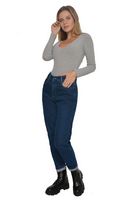 Утепленные женские джинсы HGKAL 7601