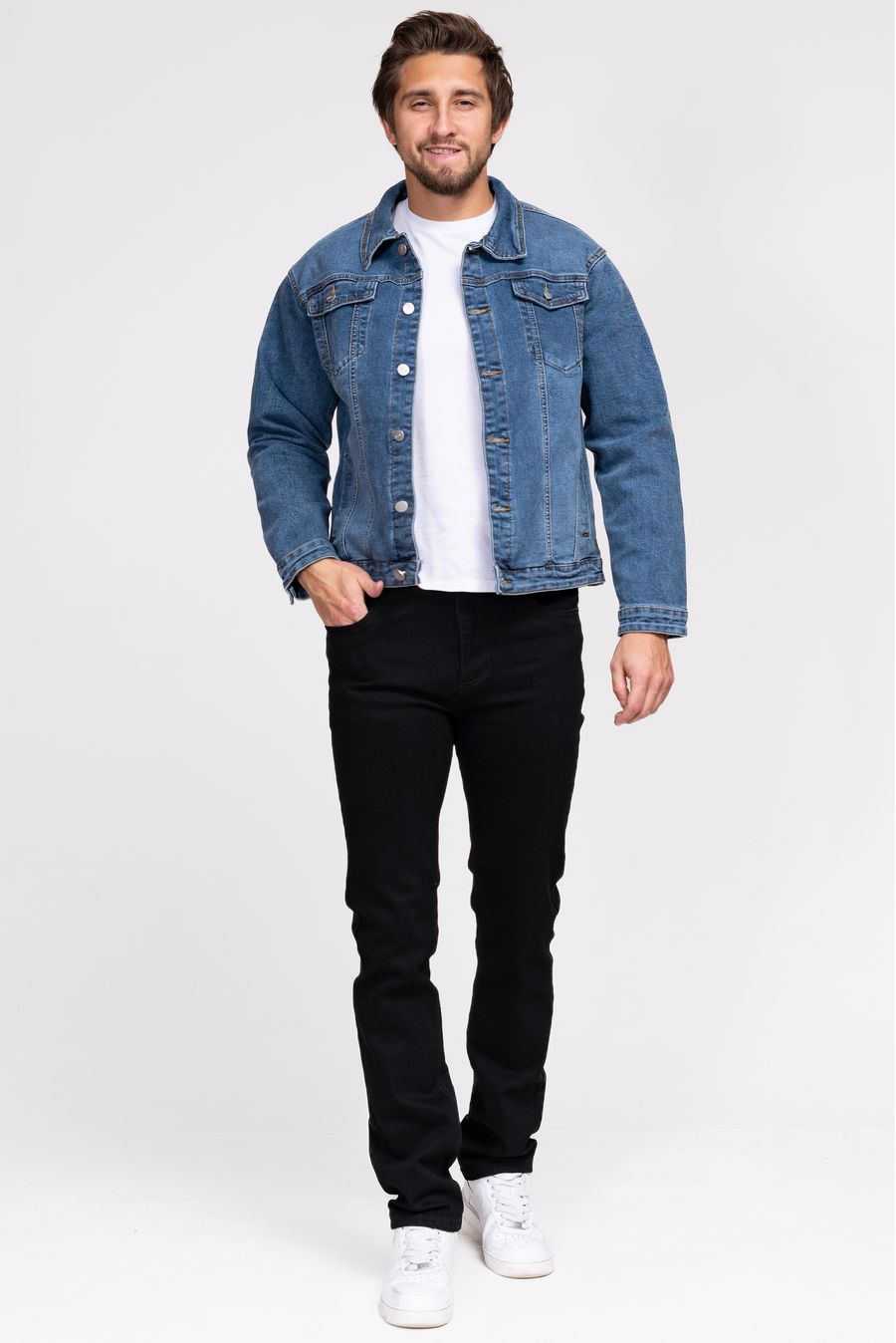 Пиджак мужской (джинсовка) LRZBS 2360 - фото 1