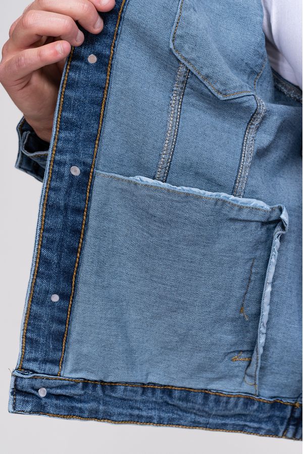 Пиджак мужской (джинсовка) LRZBS 2360 - фото 7