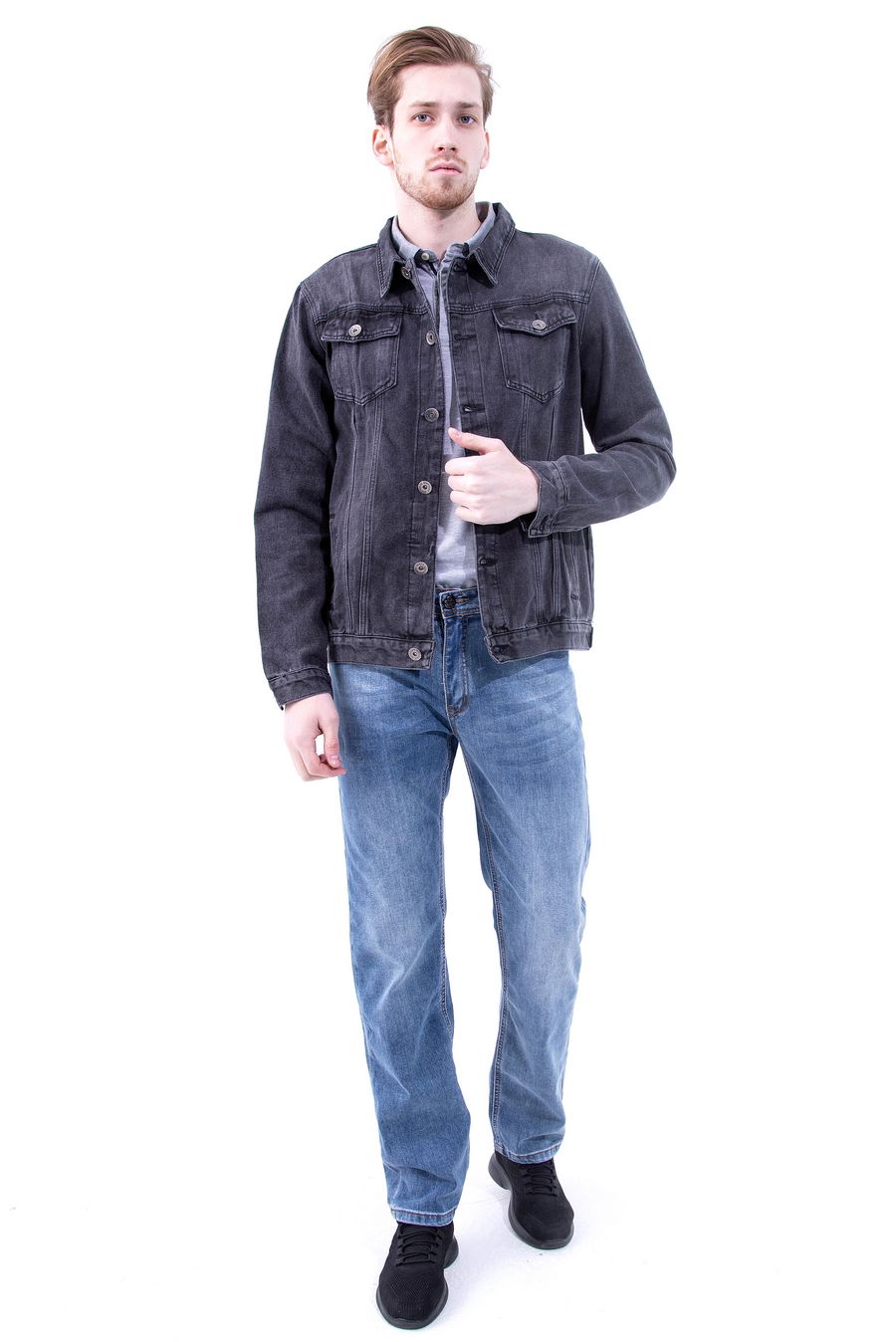 Пиджак мужской (джинсовка) Dervirga`s D1002 - фото 2