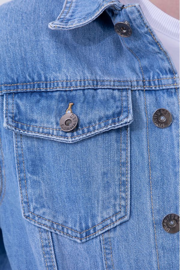 Пиджак мужской (джинсовка) Luxury Vision L8202-2 - фото 6