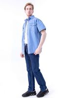 Мужская джинсовая рубашка Carlo Space PT-9927-7