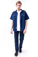 Мужская джинсовая рубашка Carlo Space PT-9931-1