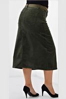 Женская вельветовая юбка Baccino Q645-1