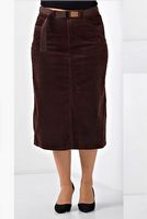 Женская вельветовая юбка Baccino Q646-1
