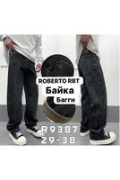 Утепленные мужские джинсы Roberto R9387