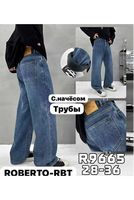 Утепленные мужские джинсы Roberto R9665